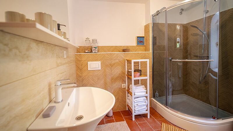 Ferienhaus Milkmans House in Gorski Kotar Bad Erdgeschoss